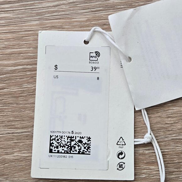 COS High-Waisted Bikini Briefs NWT Womens (Navy) Ink Blue Size 8 New With Tags - Picture 15 of 15